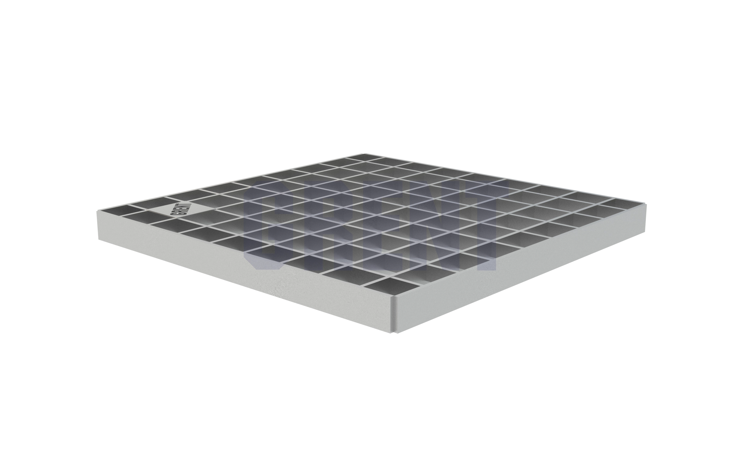 Решетка стальная ячеистая GRENT PlasT 300x300 В125