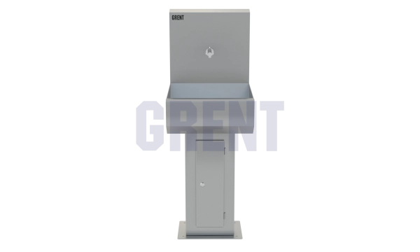 Умывальник 1-секционный на стойке GRENT-S-01