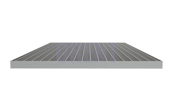 Прессованный настил из нержавеющей стали GRENT 33х33 600х1000