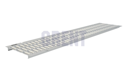 Штампованная решетка водоотводная из оцинкованной стали GRENT PlasT 200