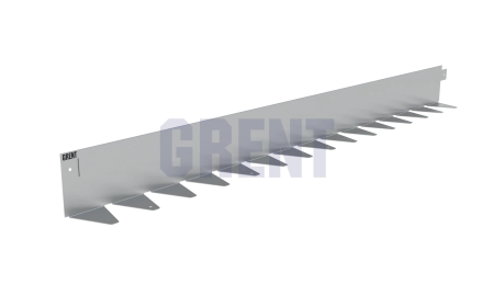 Бордюр стальной GRENT BR L-образный 1200*100, 1,5, оцинкованный