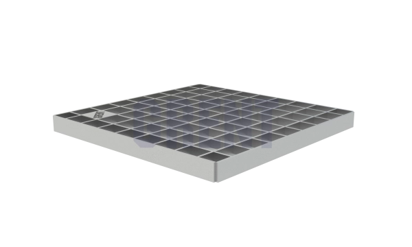 Решетка стальная ячеистая GRENT PlasT 300x300 В125