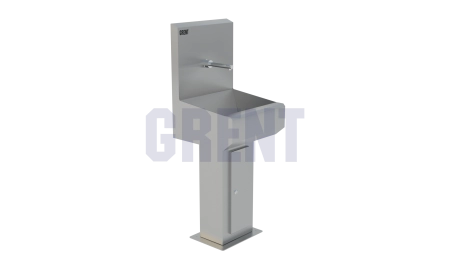 Умывальник 1-секционный на стойке GRENT-S-01