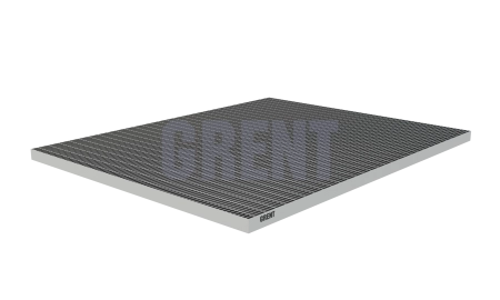 Прессованный настил из нержавеющей стали GRENT 33х11 800х1000