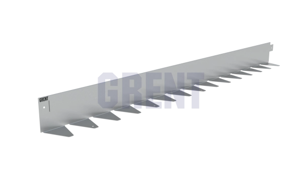 Бордюр стальной GRENT BR L-образный 1200*90, 1,5, оцинкованный