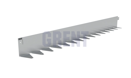 Бордюр стальной GRENT BR L-образный 1200*110, 1,5, оцинкованный