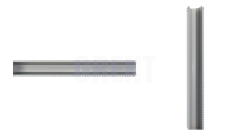 Лоток водоотводный мостовой GRENT MosT подвесной 150 торцевой