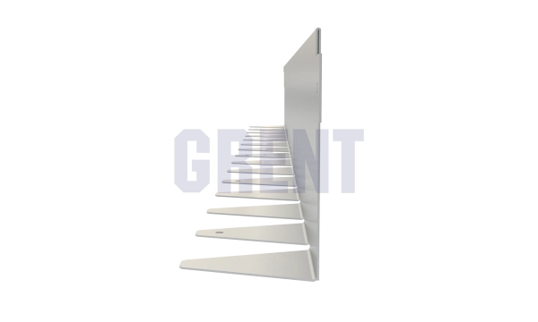 Бордюр стальной GRENT BR L-образный 1200*120, 1,5, оцинкованный