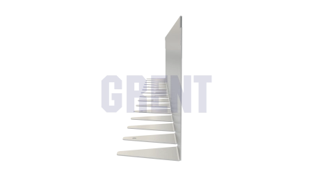 Бордюр стальной GRENT BR L-образный 1200*150, 1,5, оцинкованный