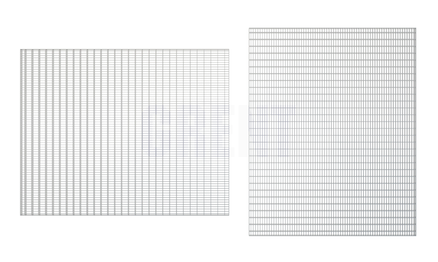Прессованный настил из нержавеющей стали GRENT 33х11 800х1000