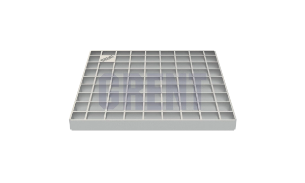 Решетка стальная ячеистая GRENT PlasT 300x300 В125
