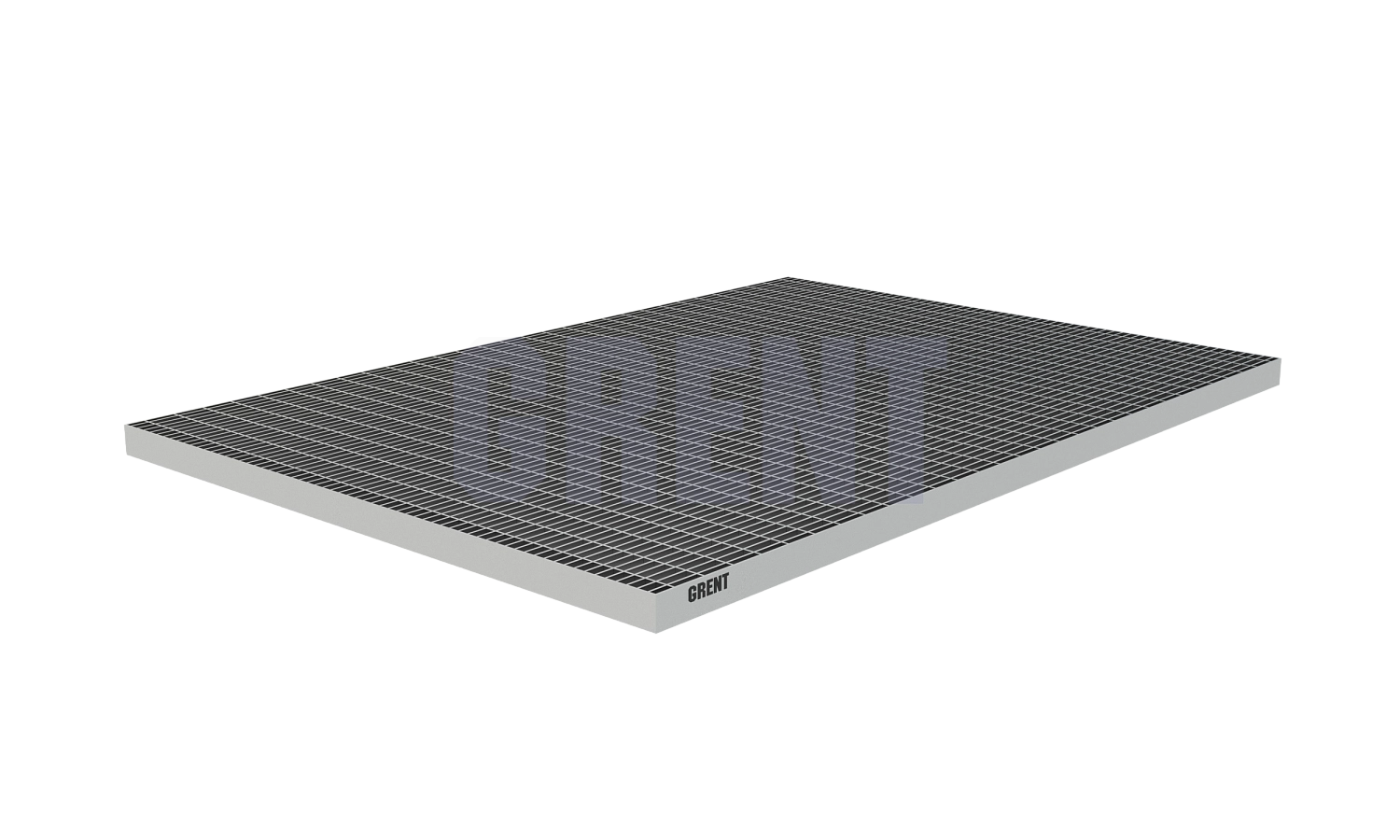 Прессованный настил из нержавеющей стали GRENT 33х11 700х1000