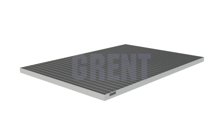 Прессованный настил из нержавеющей стали GRENT 33х11 700х1000