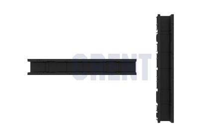 Лоток водоотводный пластиковый GRENT PlasT DN100 H120 