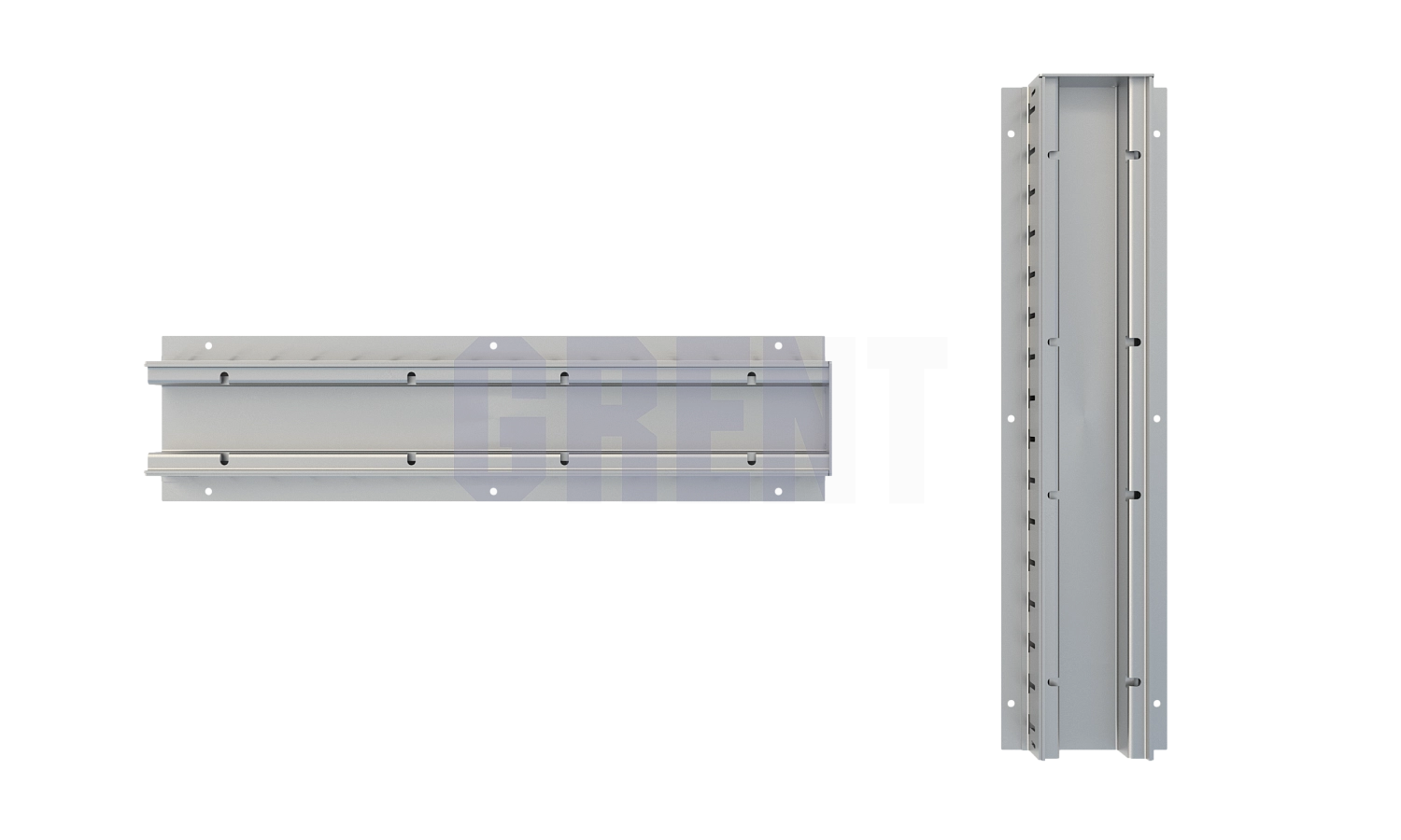 Лоток водоотводный мостовой GRENT MosT 100 торцевой